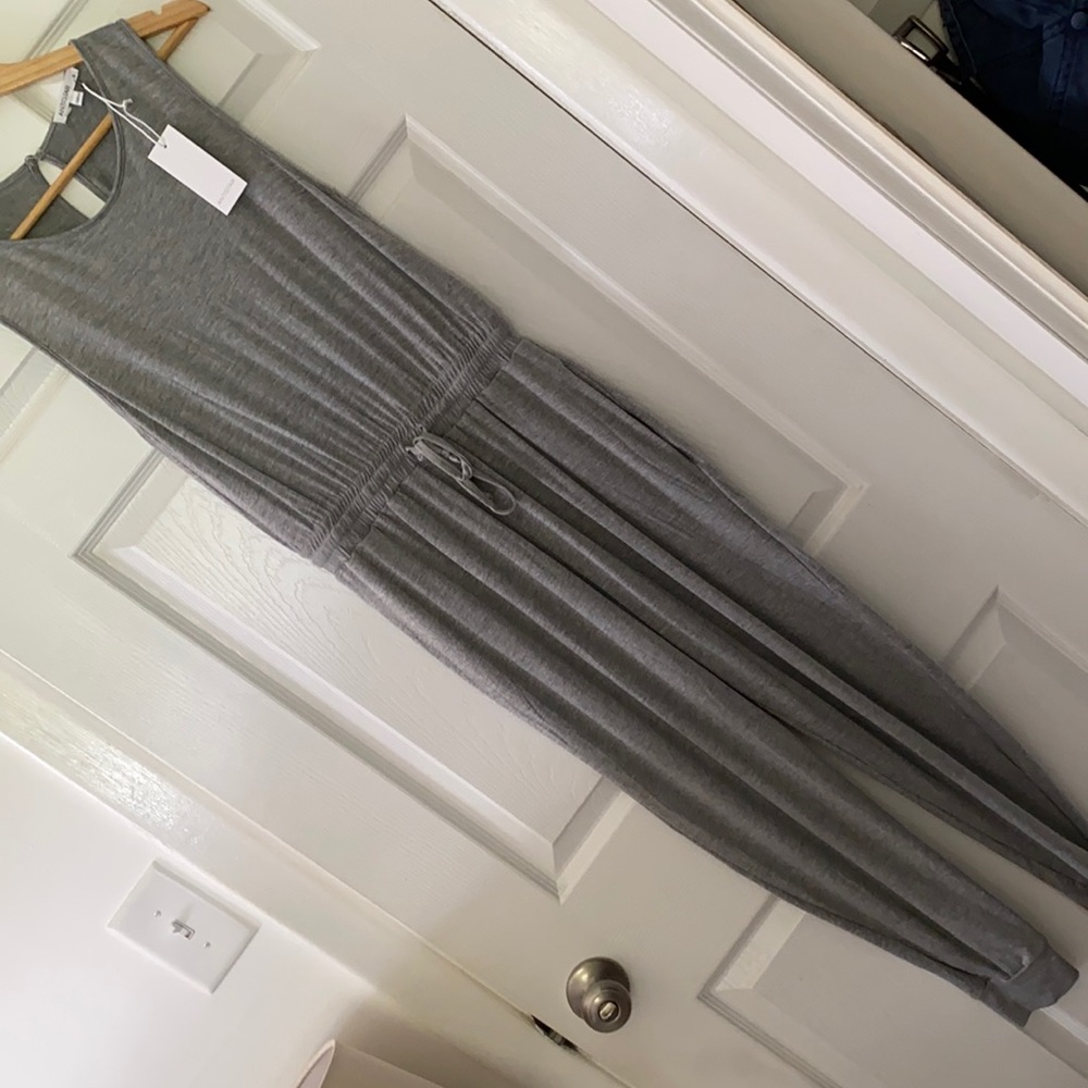 NWT Gray Jumpsuit